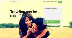 Desktop Screenshot of happytrip.com